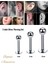 Cerrahi Çelik, 6 mm 8 mm 10 mm Bar, 3 Adet Septum Labret Piercing Küpe Set, Kaş, Dudak, Burun, Kulak Kullanımına Uygundur 1