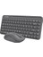 Tech FG3200 Air2 2.4ghz Kablosuz Q Türkçe Fn-Multimedya Klavye + 2000DPI Optik Mouse Mini Set (Sessiz Ultra Ince Emoji Tuşlu ve Uyku Engelle Modlu) 2