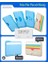 Spigen Iphone Için Magsafe Özellikli 3 Kartlı Manyetik Cüzdan Folder Pop Sky Blue Cloud - AFA07499, Sky Blue Cloud 2