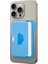 Spigen Iphone Için Magsafe Özellikli 3 Kartlı Manyetik Cüzdan Folder Pop Sky Blue Cloud - AFA07499, Sky Blue Cloud 3