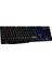 KB-188 Borealis Siyah USB Gökkuşağı Aydınlatmalı Q Gaming Oyuncu Klavyesi 2