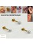 Cerrahi Çelik, 6 mm 8 mm 10 Mm Bar , 3 Adet Septum Şambala Labret Piercing Küpe Set, Kaş, Dudak, Burun, Kulak Kullanımına Uygundr 1