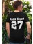 Rafa Silva Sırt Forma Baskılı Unisex Kadın Erkek Kısa Kollu Tişört T-Shirt 4