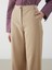 Yeni Sezon Standart Fit Poplin Kadin Pantolon - S5MO15Z8 3