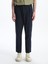 Yeni Sezon Slim Fit Keten Karisimli Erkek Pantolon - S5AR17Z8 3