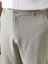 Yeni Sezon Standart Kalip Keten Karisimli Erkek Chino Pantolon - S51104Z8 3