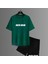 Rafa Silva Sırt Forma Baskılı Unisex Kadın Erkek Kısa Kollu Tişört T-Shirt Şort Takımı 2