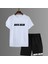 Rafa Silva Sırt Forma Baskılı Unisex Kadın Erkek Kısa Kollu Tişört T-Shirt Şort Takımı 1