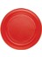 Plastik Parti Tabağı Kullan At Tabak 25 Adet Kırmızı 2