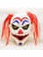 Büro Ev Ofis Etkinlik Kostümü Için Kızıl Saçlı Joker Stil Palyaço Maskesi 1
