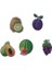 Meyveler Fruits / 17 Adet Puzzle Yapboz Puzzle / 42 Parça Okul Öncesi Zeka Geliştirici Oyuncak 2