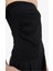 Yeni Sezon Slim Fit Dar Kesim Straplez Siyah Bluz 5
