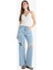 Yeni Sezon Loose Fit V Yaka Askılı Bluz 4