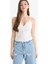 Yeni Sezon Loose Fit V Yaka Askılı Bluz 5