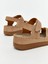 Yeni Sezon Cirt Cirtli Kadin Sandalet - S5JC85Z8 5