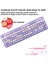 Plenfitul Mofii Sweet Serisi Renkli Kablosuz Klavye Mouse Set Türkçe Mor 4