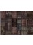 Kahverengi Doğal Dokuma Patchwork Halı 2