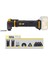 Cat DX41B 18VOLT Kömürsüz Profesyonel Çok Amaçlı Devir Ayarlı Raspalama+14 Adet Aksesuar (Akü Dahil Değildir) 2