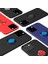 Apple iPhone 12 Pro Max Kılıf Kırmızı-Kırmızı Draco Yüzüklü Silikon Esnek Ince Geliştirilmiş Dayanıklı Darbe Karşıtı Koruyucu Yeni Nesil Tasarım (Apple iPhone 12 Pro Max, Kırmızı-Kırmızı) 2