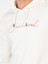 Erkek Beyaz %100 Pamuk Kapüşonlu Sweatshirt 50265562-VR013 7