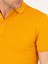 Erkek Koyu Sarı Polo Yaka Slim Fit Basic Merserize T-shirt 50265364-VR094 7