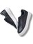 GR0309 Hakiki Özel Yapım Floter Deri Yüksek Eva Taban Siyah Sneakers Erkek Ayakkabı 4