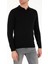 Erkek Siyah Slim Fit Pamuk Karışımlı Polo Yaka Basic Triko Kazak 50257384-VR046 6