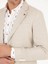 Erkek Bej Slim Fit Keten Karışımlı Ceket 50264773-VR011 7