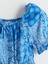 Yeni Sezon Kare Yaka Kiz Cocuk Crop Bluz - S5L174Z4 2