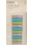 Şeffaf Renkli Postit Post-It Post It. Kitap Ayracı Ayraç Postit Sticker Not Kağıdı 200 Yaprak 1