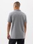 Erkek Gri Gap Logo Colorblock Pique Polo Yaka T-Shirt 5