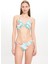 Çok Renkli Dokulu Geniş Üçgen Bikini Takımı 25SW002ST 1