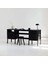 Terra Ahşap Çalışma Masası 180X60 Siyah Renk CPT4640-180 1