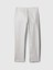 Kadın Beyaz High Rise Cheeky Straight Jean Pantolon 2