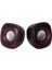 D-015 1+1 USB Mini Hoparlör - Speaker (2*5 Watt - 4 Ohm) 1