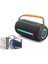 WR168 Rgb Işıklı Bluetooth Müzik Kutusu | Taşınabilir Süper Ses Performanslı Hoparlör 1