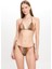 Kadın Çok Renkli Yılan Desenli Küçük Üçgen Bikini Takımı 25SW009ST 1