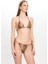 Kadın Çok Renkli Yılan Desenli Küçük Üçgen Bikini Takımı 25SW009ST 2