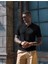 Ruben Polo Yaka Triko T-Shirt Siyah - L 1