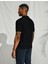 Ruben Polo Yaka Triko T-Shirt Siyah - L 3