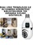Smart Kamera Çift Lens Kablosuz 360° Full Hd Gece Görüşlü Hareket Algılama Bebek Izleme Ampül Kamera 2