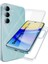 Samsung Galaxy A16 5g SM-A166B Uyumlu 360° Ön Arka Tam Koruyucu Şeffaf Silikon Full Body Kılıf 1