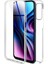 Samsung Galaxy A15 SM-A155F Uyumlu 360° Ön Arka Tam Koruyucu Şeffaf Silikon Full Body Kılıf 2