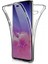 Samsung Galaxy S10+ Plus SM-G975F Uyumlu 360° Ön Arka Tam Koruyucu Şeffaf Silikon Full Body Kılıf 1