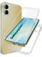 Samsung Galaxy A06 SM-A065F Uyumlu 360° Ön Arka Tam Koruyucu Şeffaf Silikon Full Body Kılıf 1
