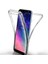 Samsung Galaxy S9+ Plus SM-G965F Uyumlu 360° Ön Arka Tam Koruyucu Şeffaf Silikon Full Body Kılıf 1