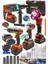 Redpro 4ın1 Akülü 4'lü Set – Taşlama + Hilti + Matkap + Somun Sıkma (3.0AH X3 Akülü 10 Pilli) 2