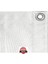 4 Metre x 80 cm Beyaz Renk Polyester Balkon Demiri Brandası Su Geçirmez 650G 3