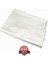 10 Metre x 55 cm Beyaz Renk Polyester Balkon Demiri Brandası Su Geçirmez 650G 5