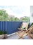 4.5 Metre x 85 cm Mavi Renk Polyester Balkon Demiri Brandası Su Geçirmez 650G 1